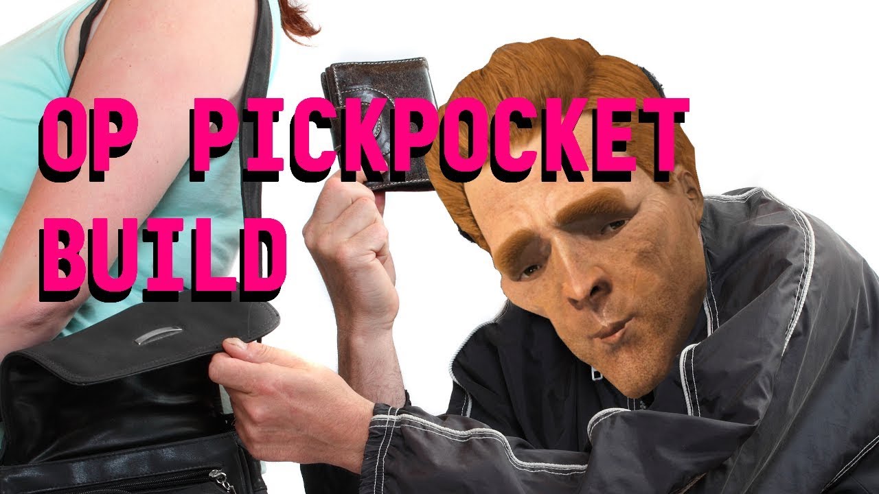 FALLOUT 4 OP PICKPOCKET BUILD