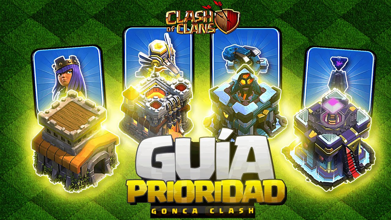 ✅ QUÉ MEJORAR PRIMERO al SUBIR de AYUNTAMIENTO en Clash of Clans | Guía TOP para TODOS los TH 2025