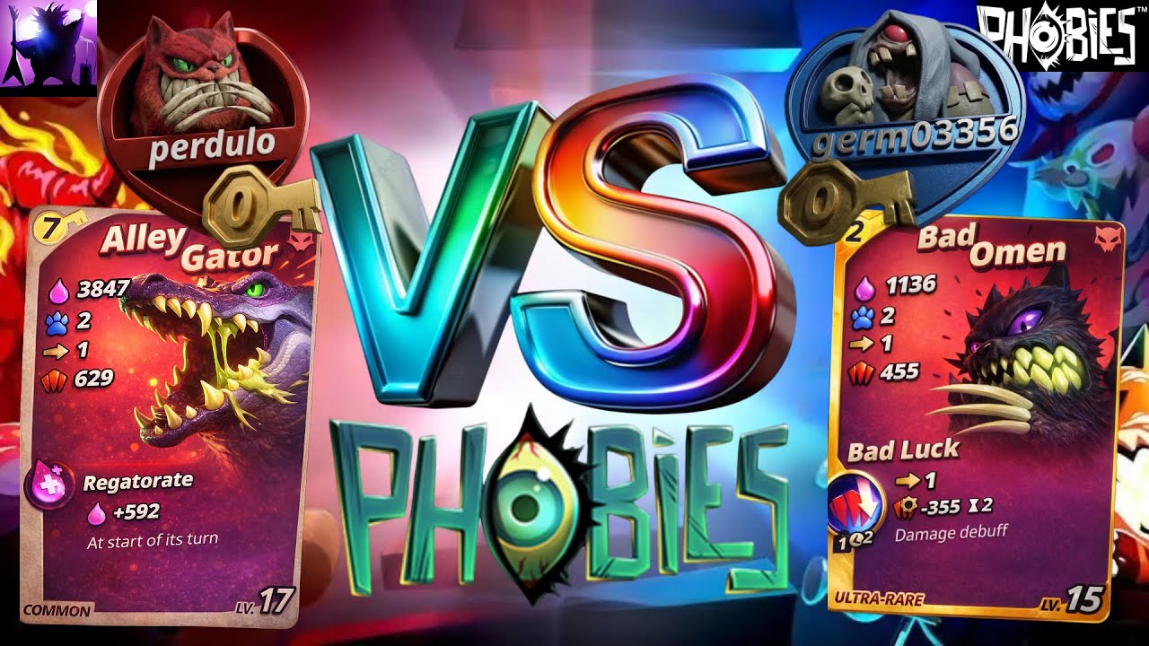 Bad Omen said “No damage.” | perdulo vs germ03356 #phobies