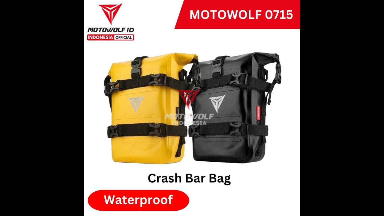 Crashbar Bag Motowolf MDL 0715 - Motowolf Indonesia
