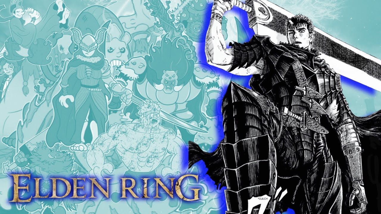 Elden Ring, mas eu sou o GUTS