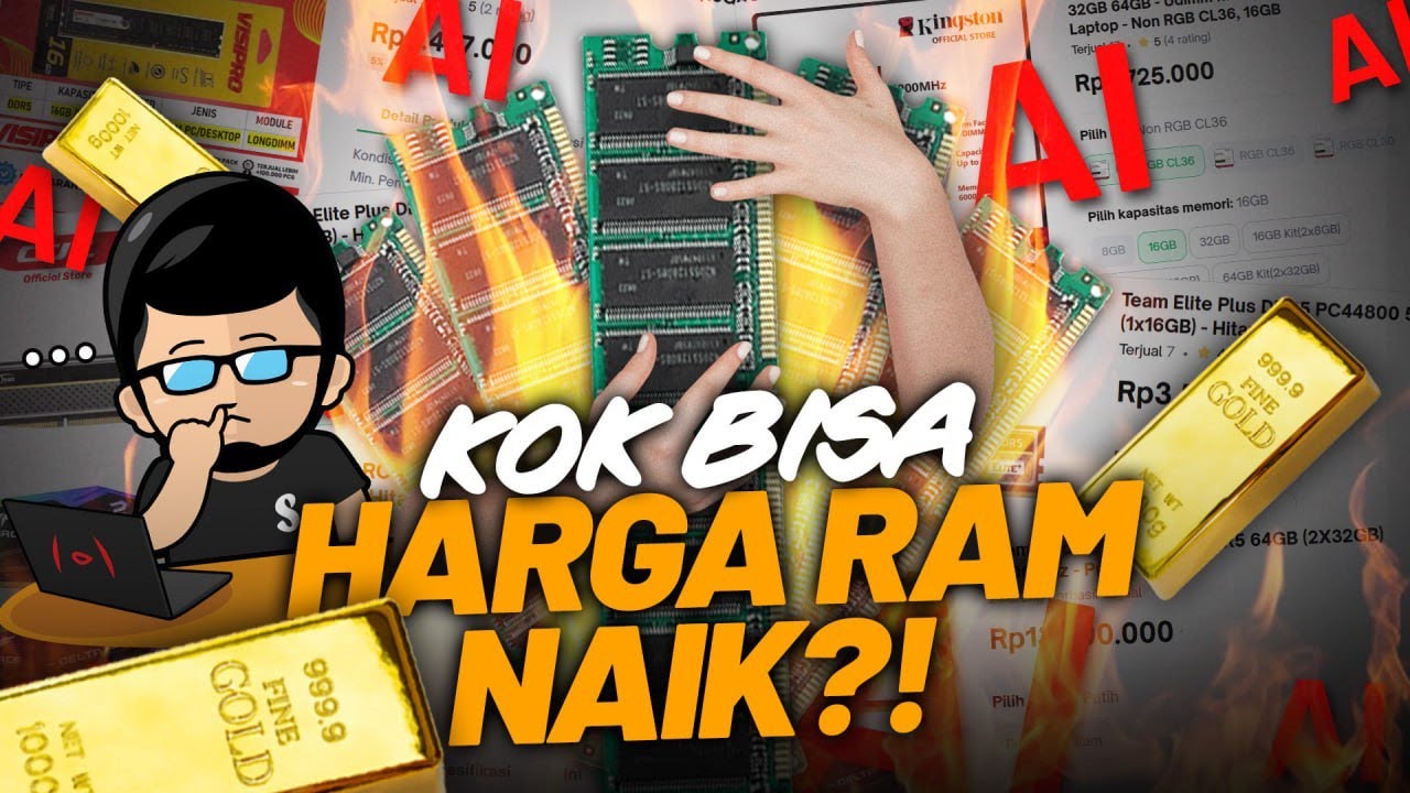 Kenapa Harga RAM BISA MAHAL BANGET?? | Lazy Talk