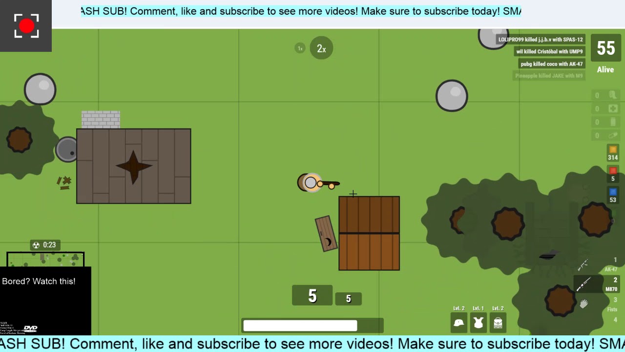 Surviv.io: BUNKER GAS BATTLE! ✔ | FZ