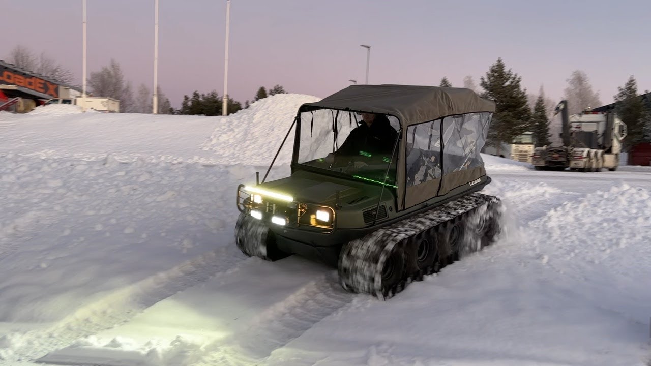 Köp 8-hjuling Argo Response 8x8 med bandsats på Klaravik