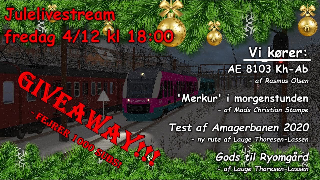 TS2021 Jule-livestream - fredag 4/12 kl 18:00