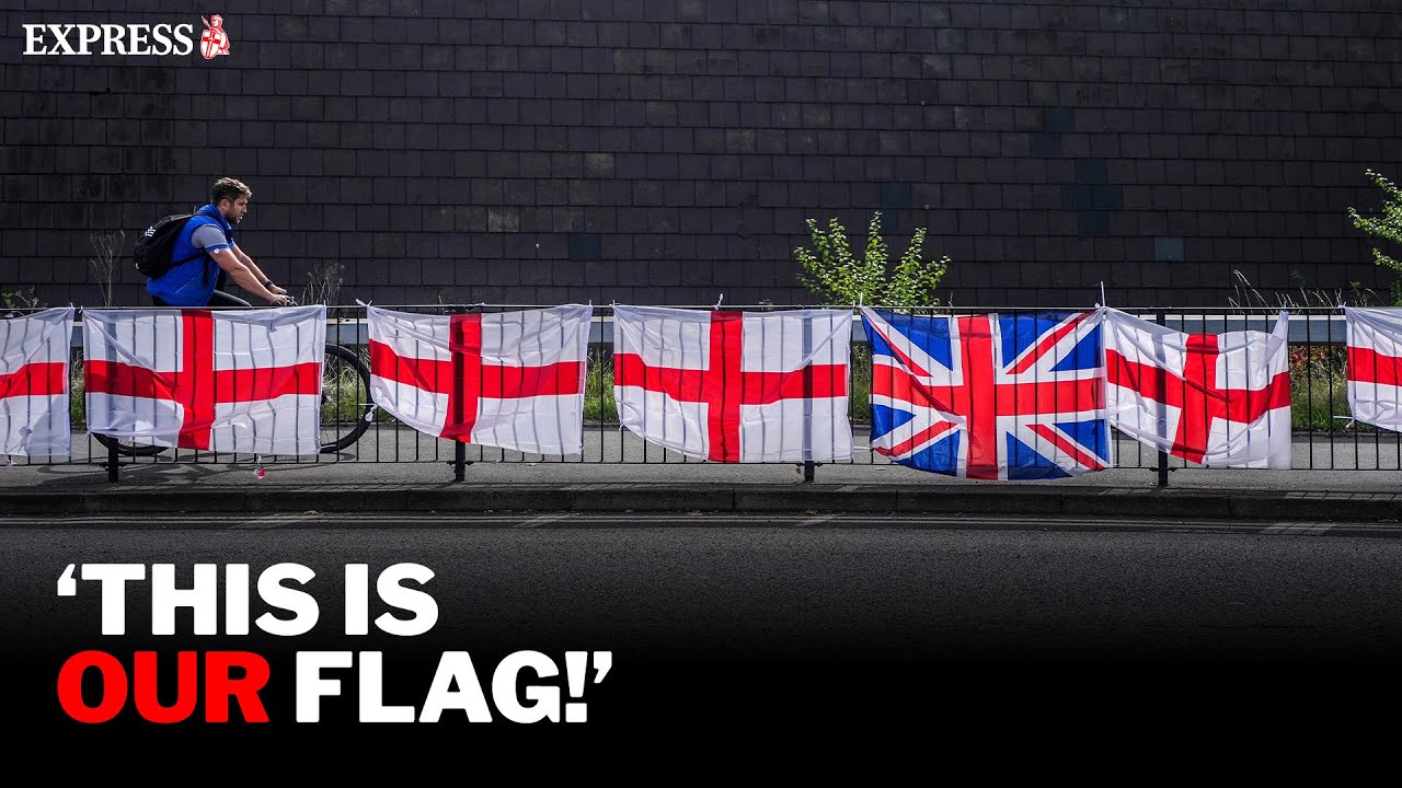 Birmingham residents defy local council with HUNDREDS of English, Union and Remembrance flags