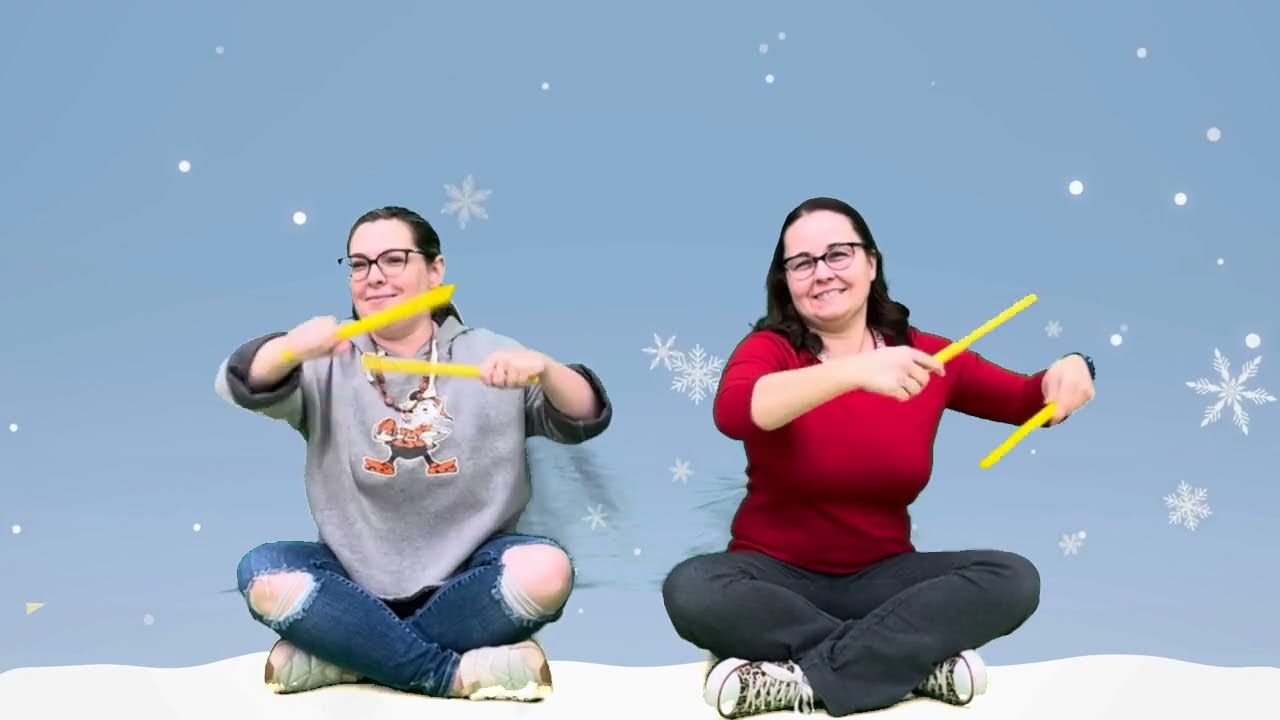 Winter Wonderland Rhythm Sticks