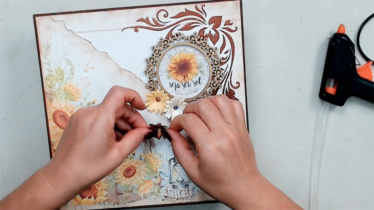 Scrapdecor em Caixa de MDF - Faça e Venda