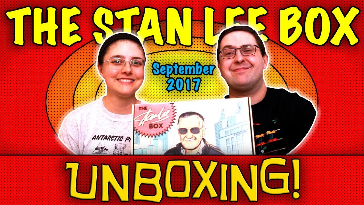 UNBOXING! The Stan Lee Box September 2017 - THE MARVELOUS AGE
