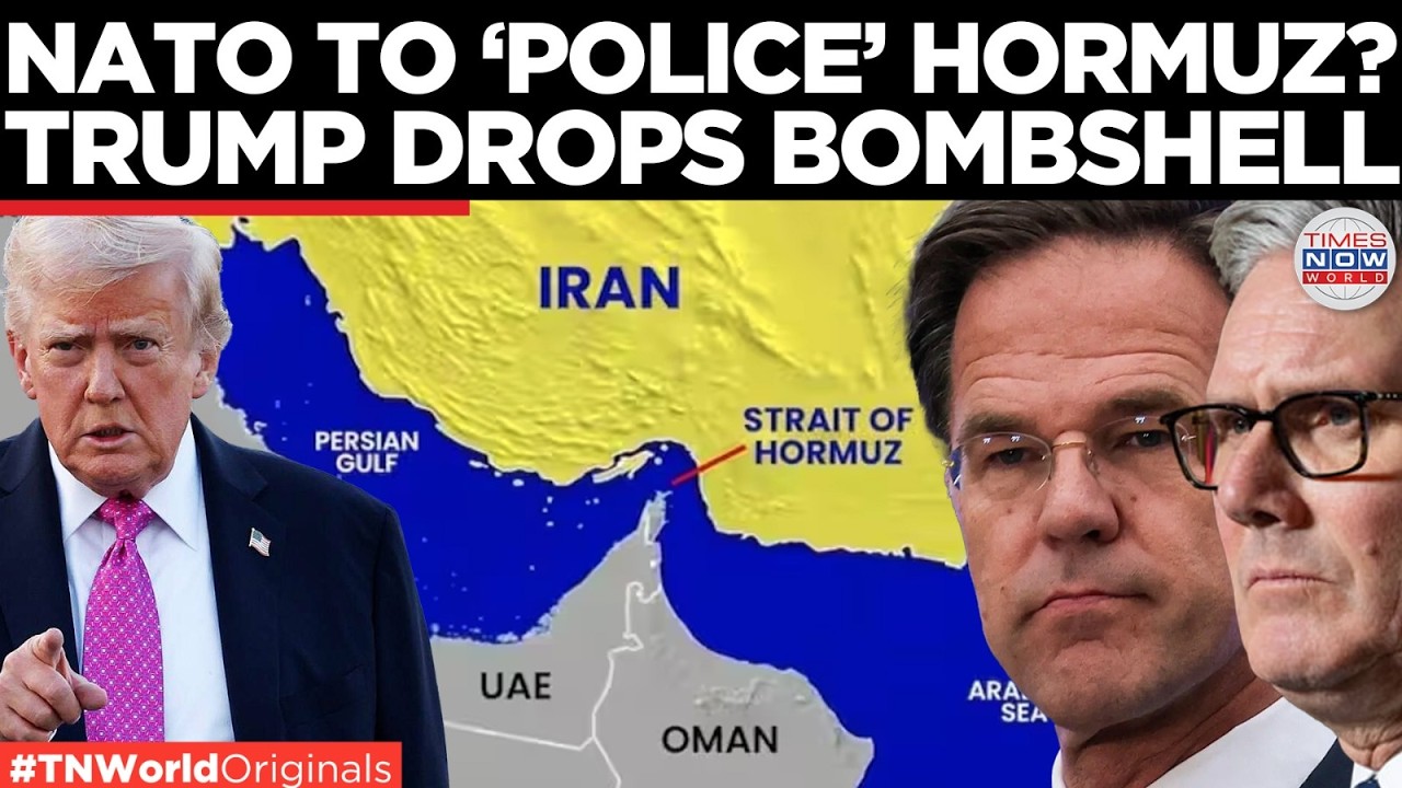 HORMUZ SHOWDOWN ERUPTS: Trump Demands NATO Fleet Guard Oil Chokepoint After Iran Blitz | US-Iran War