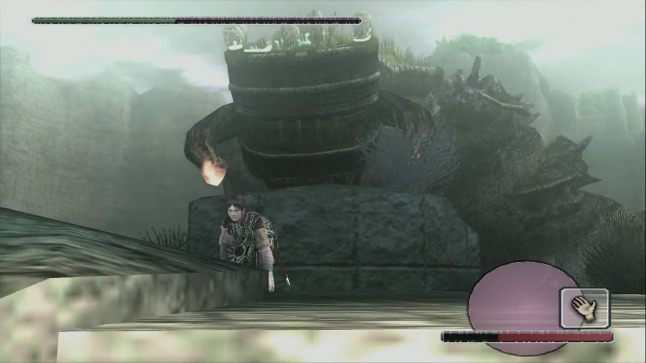 12th colossus - Shadow of the Colossus in HD 1080p with pcsx2 + cutscene after