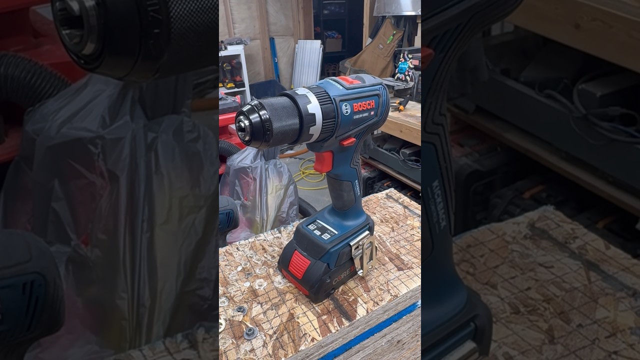 Bosch&rsquo;s New Compact Hammer Drill! #bosch #boschtools
