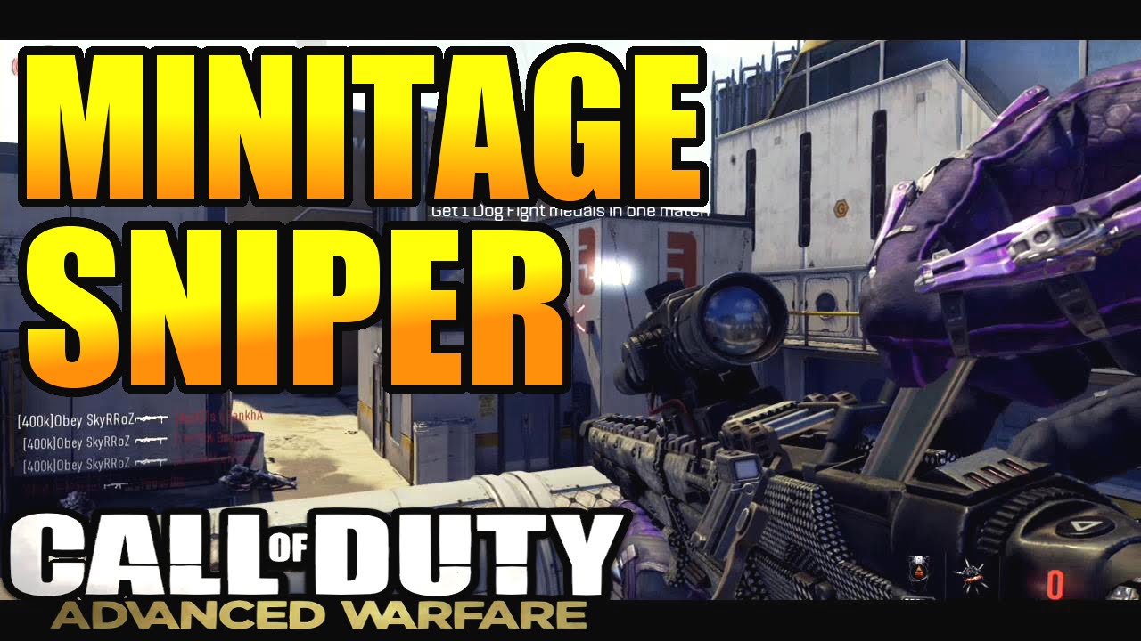 Sniper Minitage #13 | Advanced Warfare | Obey SkyRRoZ