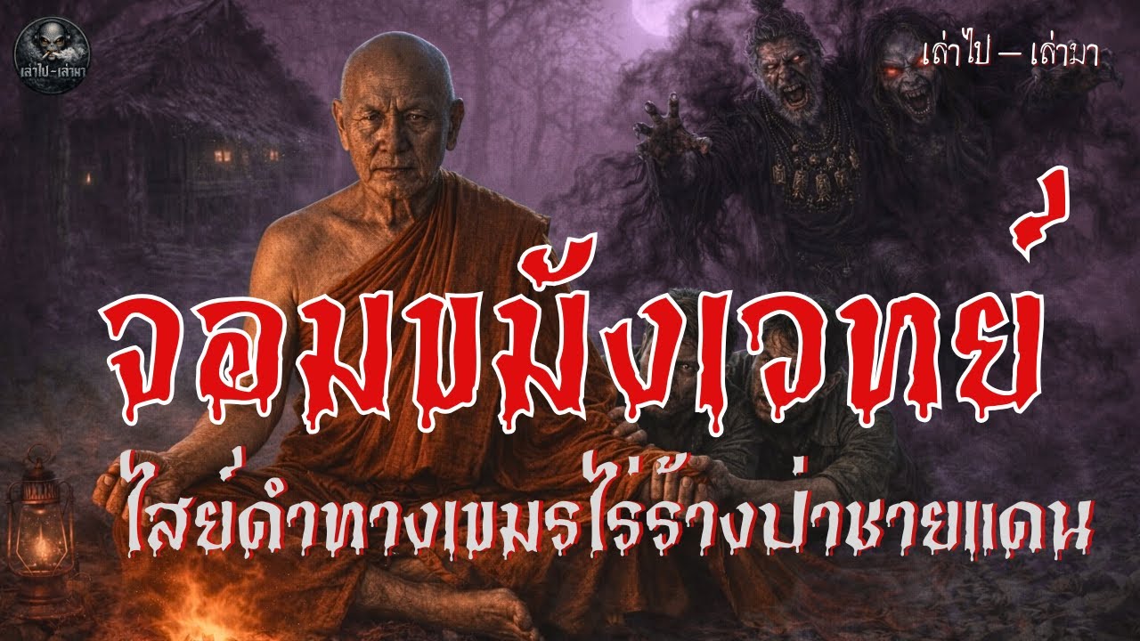 จอมขมังเวทย์ ไสย์ดำทางเขมรไร่ร้างป่าชายแดน