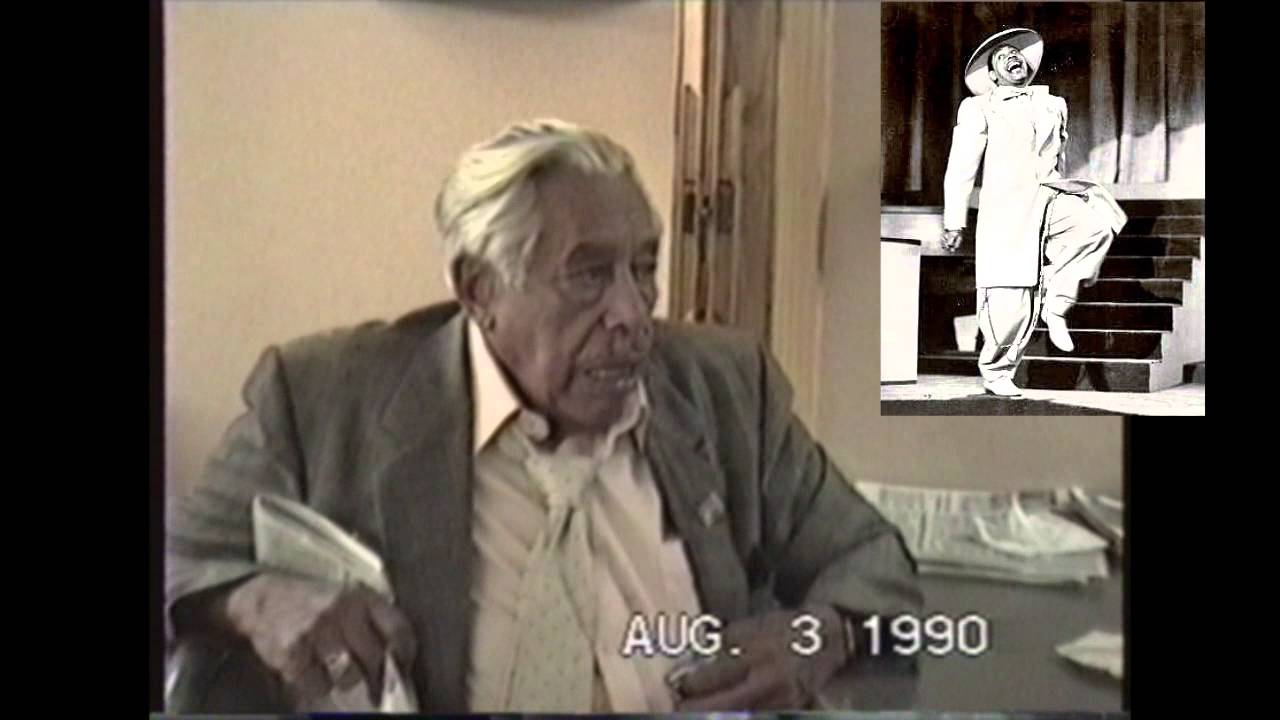 Rob Interviews the renowned  Cab Calloway.    1990