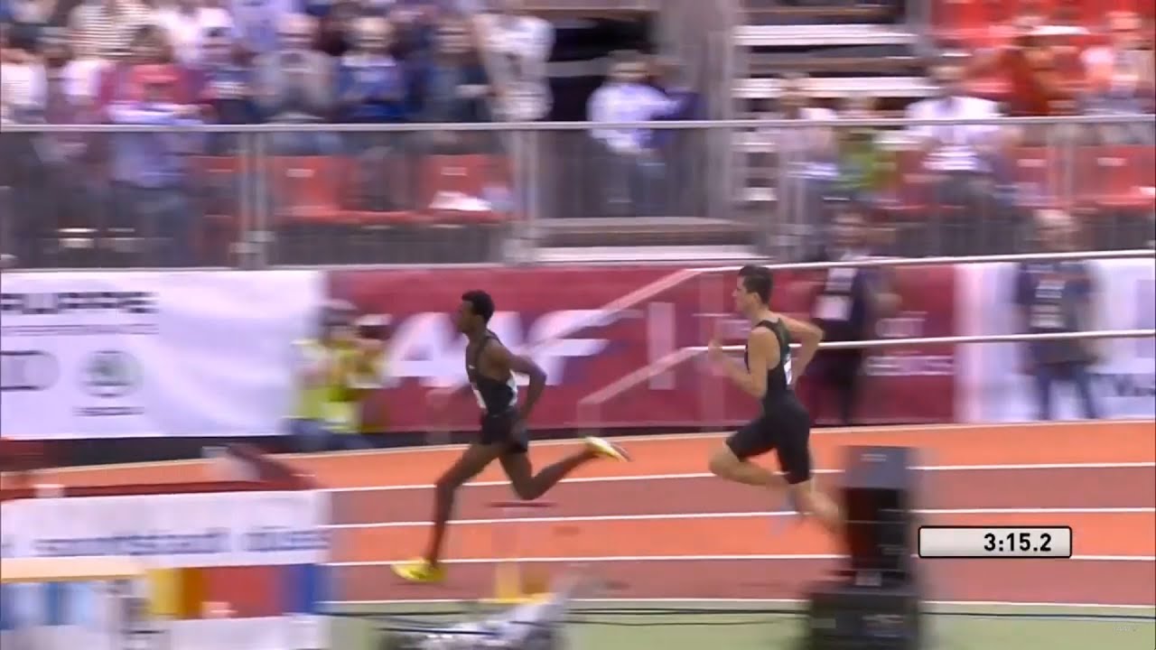 Düsseldorf 1500m | WORLD U20 RECORD | Tefera vs Ingebrigtsen | IAAF World Indoor Tour 2019