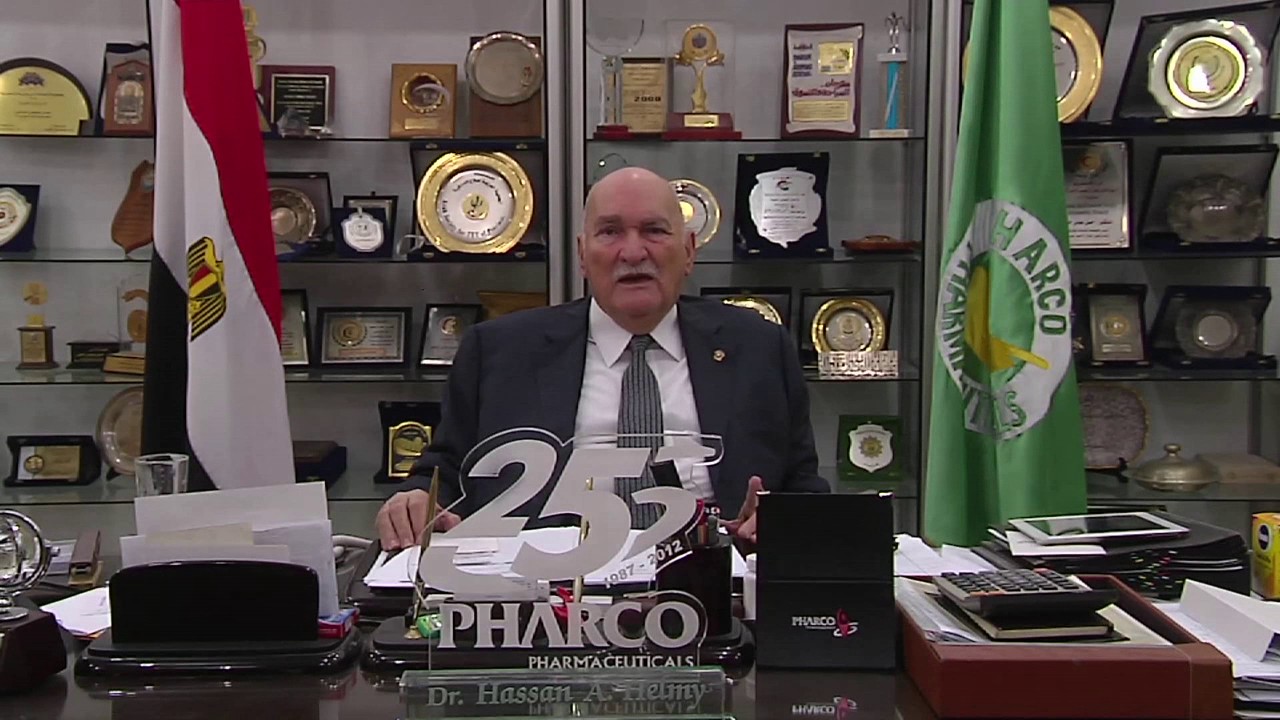 Dr Hassan Abbas Helmy words about Pharco’s 25th anniversary