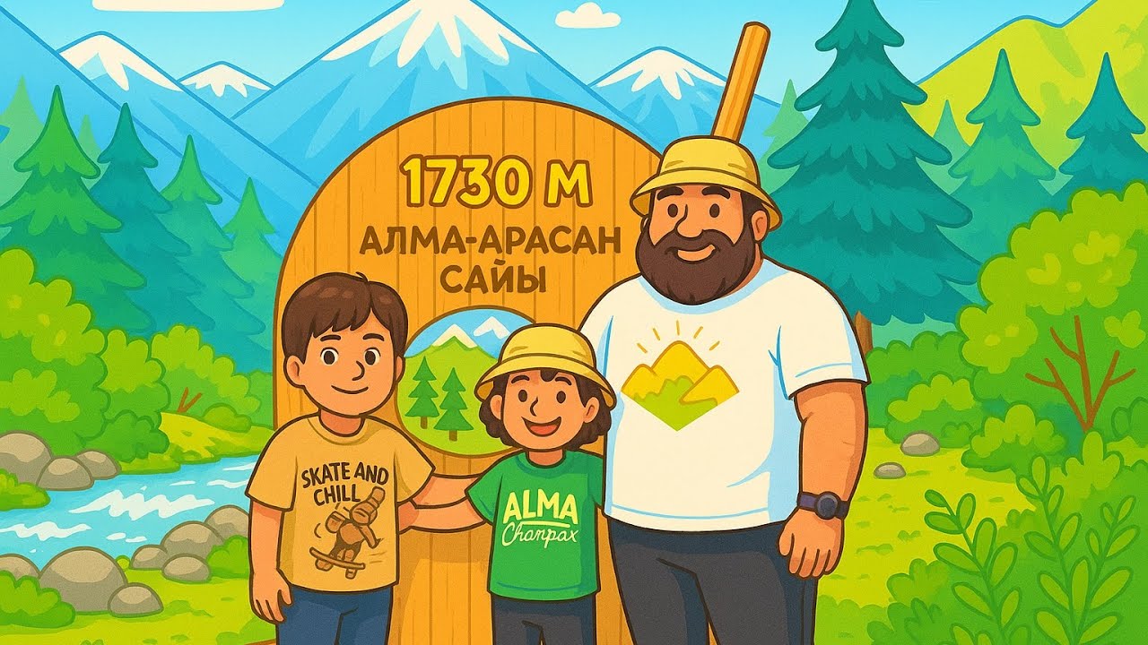 Тропа Алма-Арасан ОТКРЫТА! Нереальная красота вокруг 🏞️ Alma-Arasan Trail is OPEN! 🌄