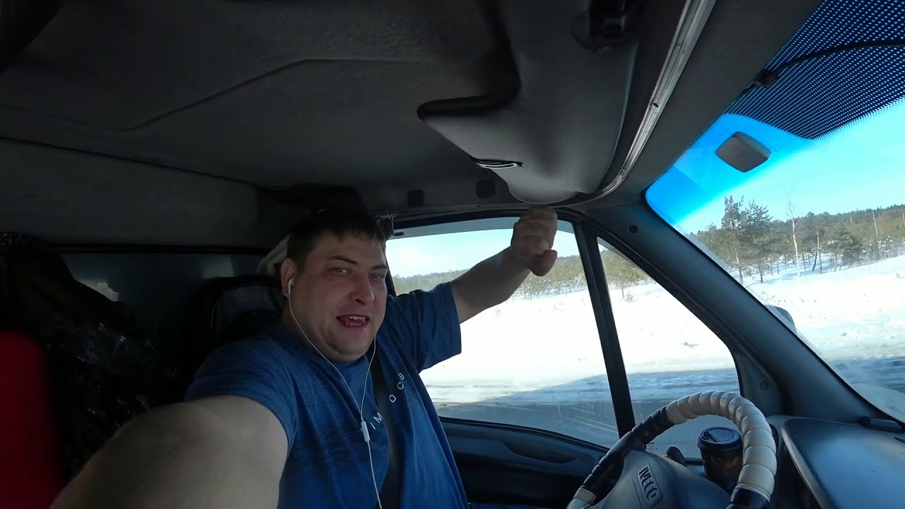 Продолжаем ехать в Сургут!  Дальнобой на Ивеко Дейли!