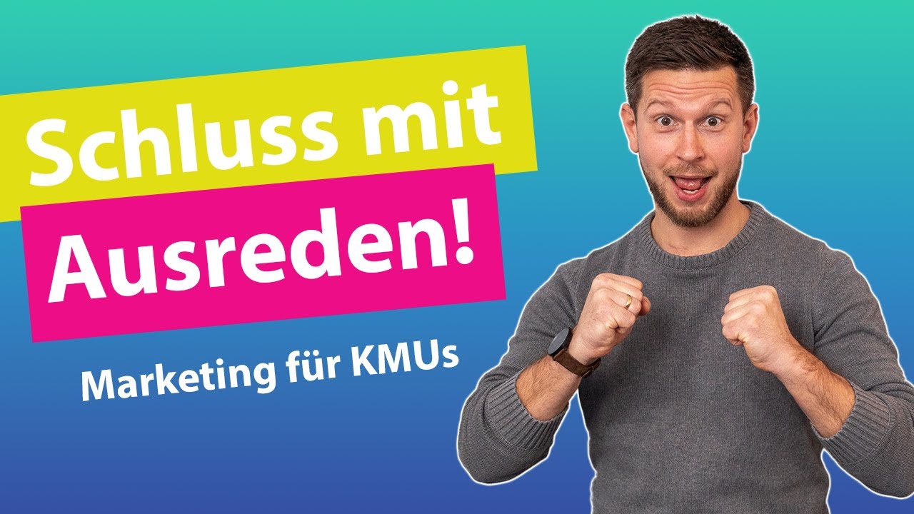 Social Media Marketing für KMUs: Schluss mit Ausreden!