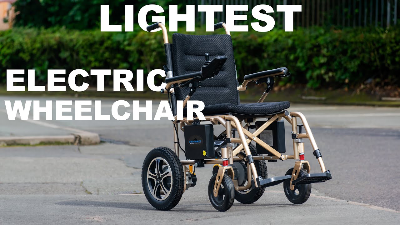 Brushless Motor Foldable Ultra Lightweight Electric Wheelchair - LitePro 2