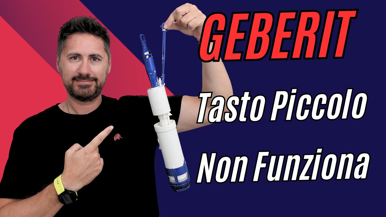 Geberit Tasto piccolo non funziona