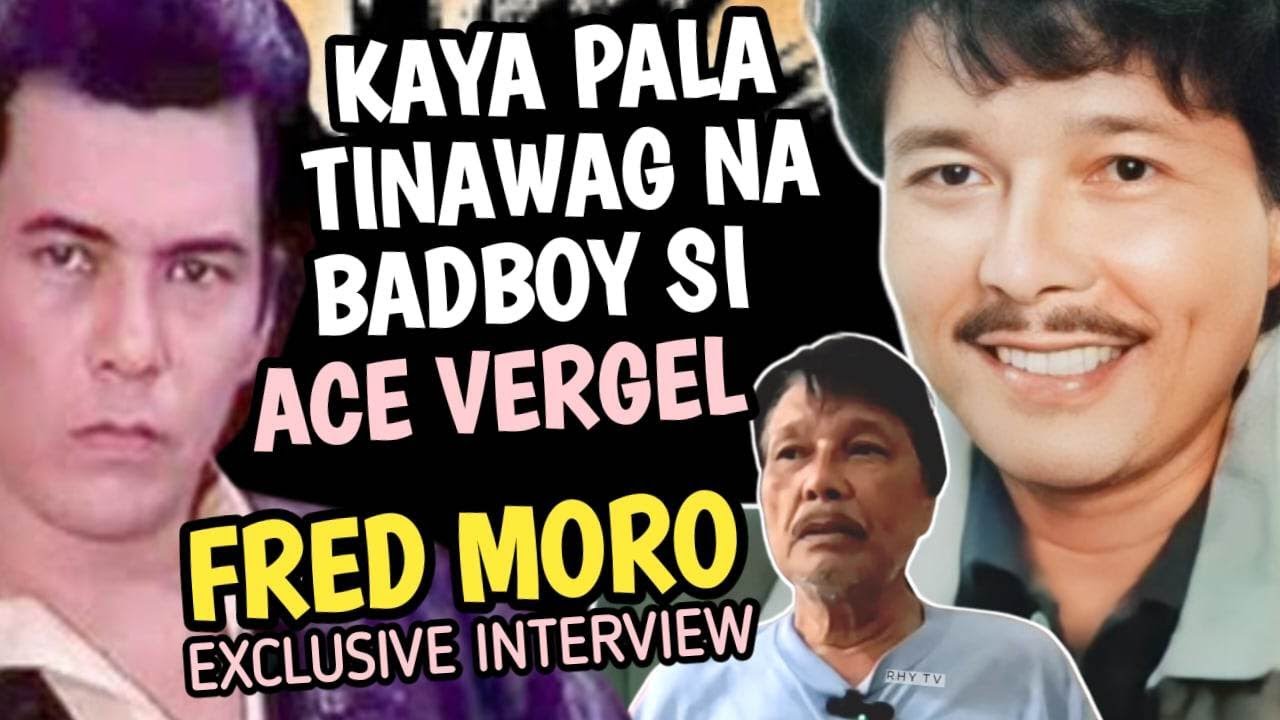MGA SEKRETO NI ACE VERGEL NA HINDI ALAM NG PUBLIKO! | TUNAY NA BUHAY NI FRED MORO | RHY TV INTERVIEW