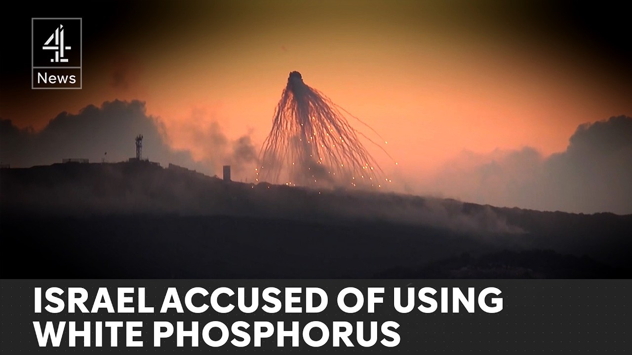 Israel accused of using white phosphorus in Lebanon as tensions escalate