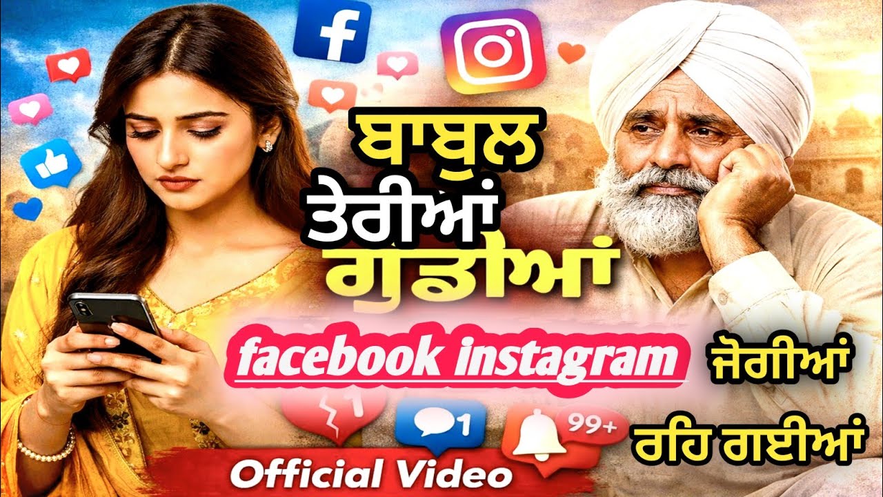 Babul teryian guddia fasebook Instagram ਜੋਗੀਆਂ ਰਹਿ ਗਈਆ ( jsb records )