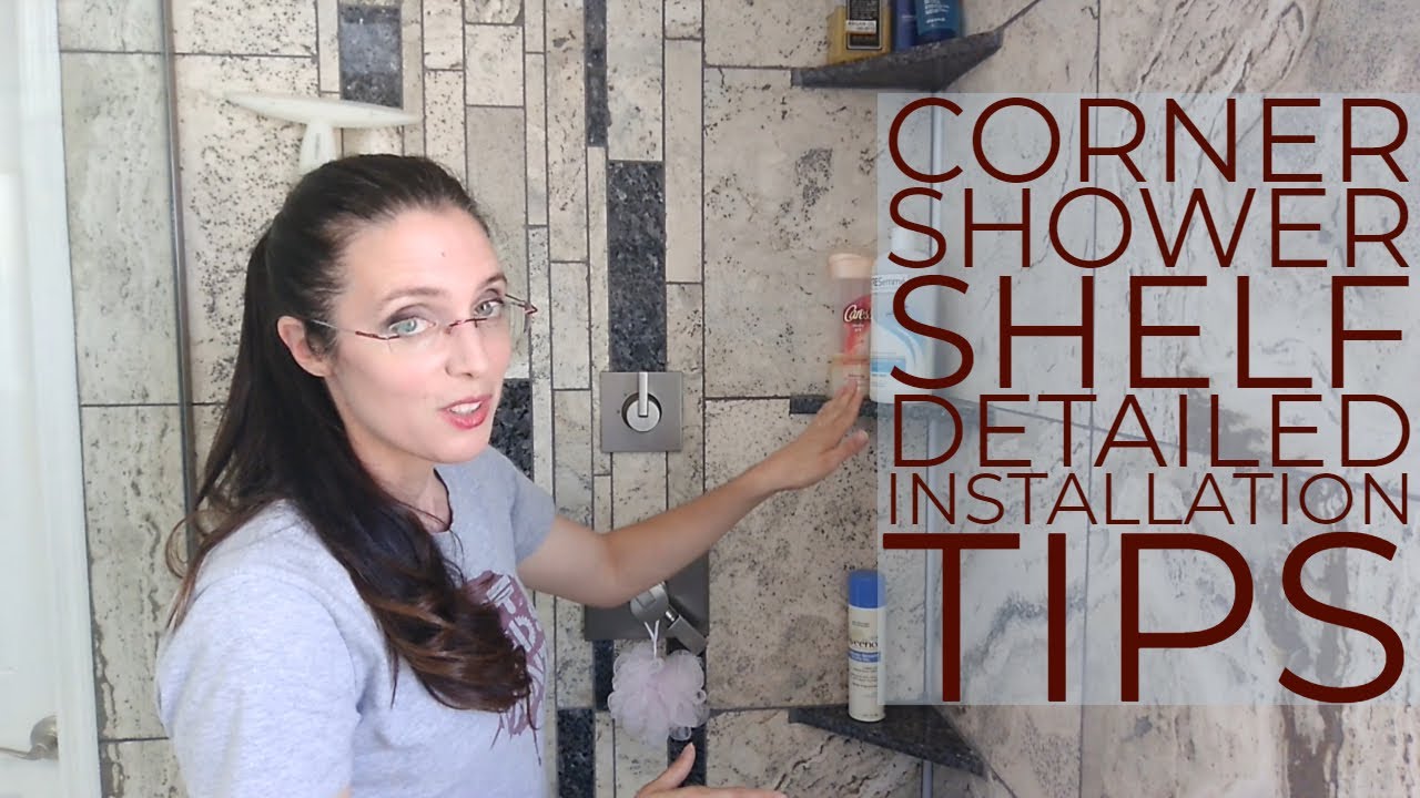 Corner Shower Shelf Installation Tips
