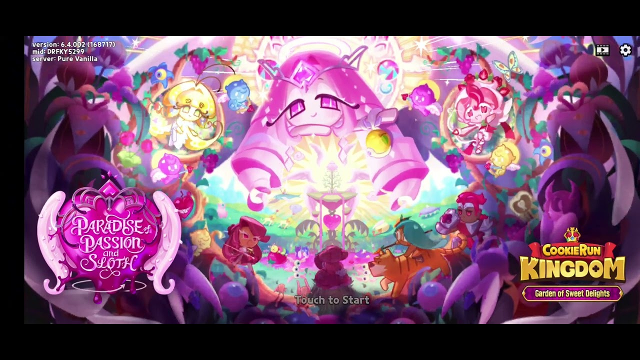 1 Hour 'Garden of Sweet Delights #2' Opening Title Music Soundtrack OST - Cookie Run Kingdom