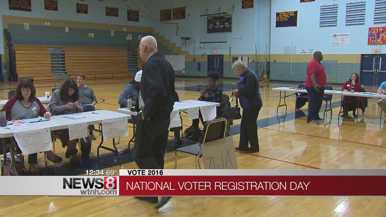 Tuesday marks National Voter Registration Day
