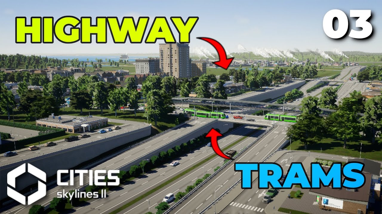 Cities Skylines 2 - EP 3 | Sunken Highway & Trams | Hindi Gameplay