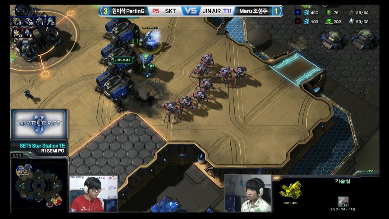[SPL2014] PartinG(SKT1) vs Maru(JINAIR) Set5 Star-Station -EsportsTV,SPL2014