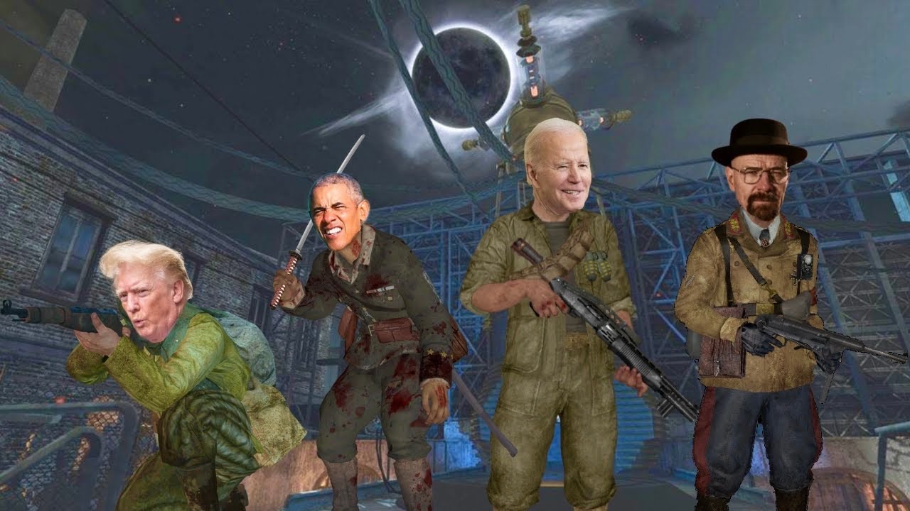 The Presidents and Walter White Play CoD Zombies - Season 1: World at War (Full Compilation)