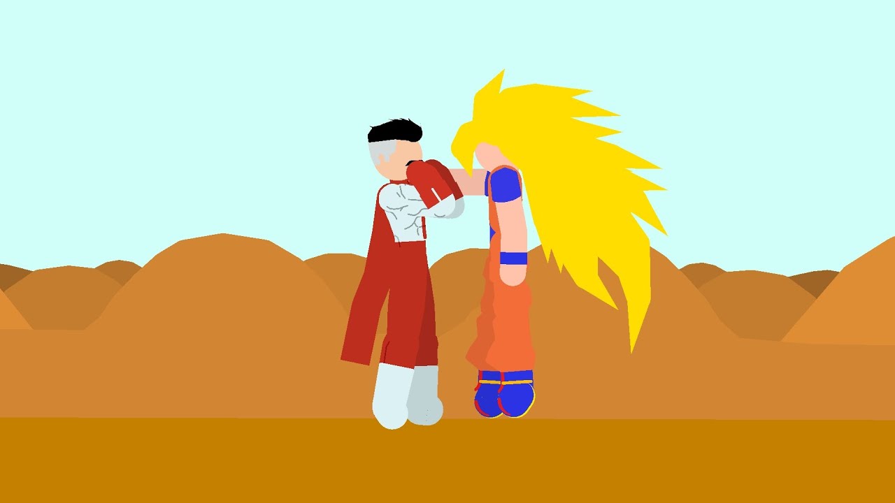Omniman vs goku