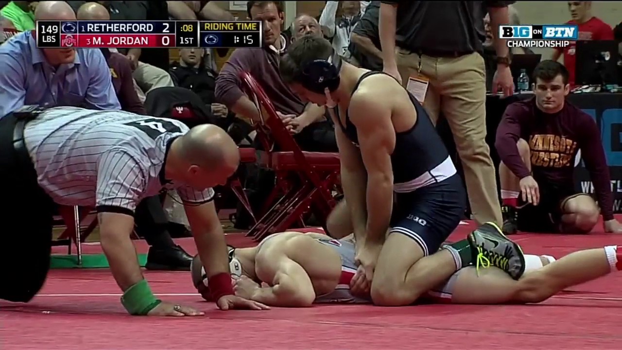 Retherford vs. Jordan - 149 LBs - Big Ten Wrestling Championship