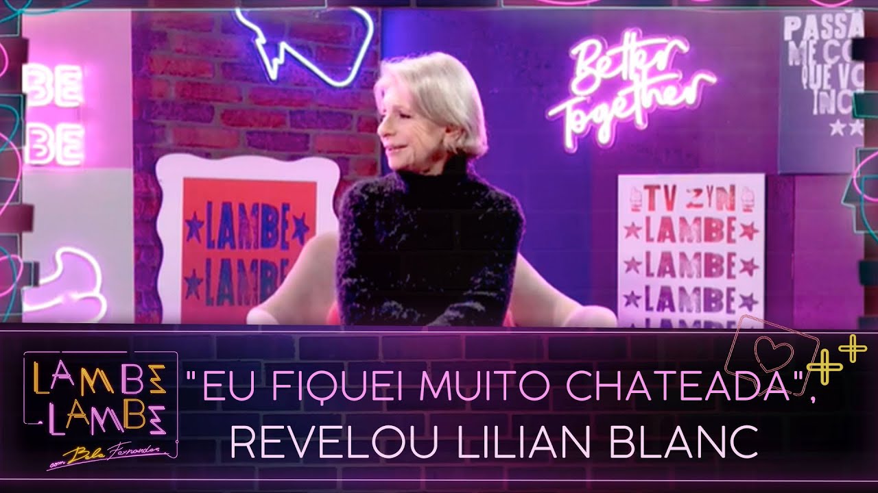 Bela Fernandes entrevista a atriz Lilian Blanc, a 