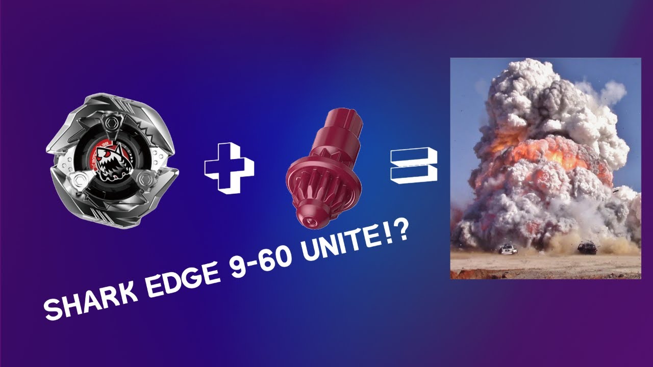 Shark Edge on Unite is GOOD #ベイブレードX #beyblade