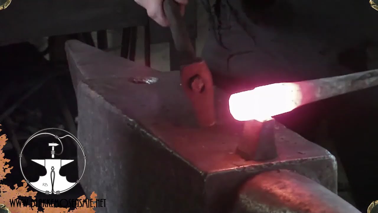 Forging a chandelier