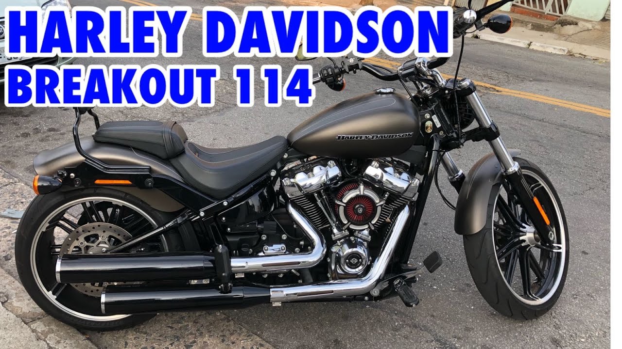 HARLEY DAVIDSON BREAKOUT 114 - MODELO 2020 - TEST RIDE