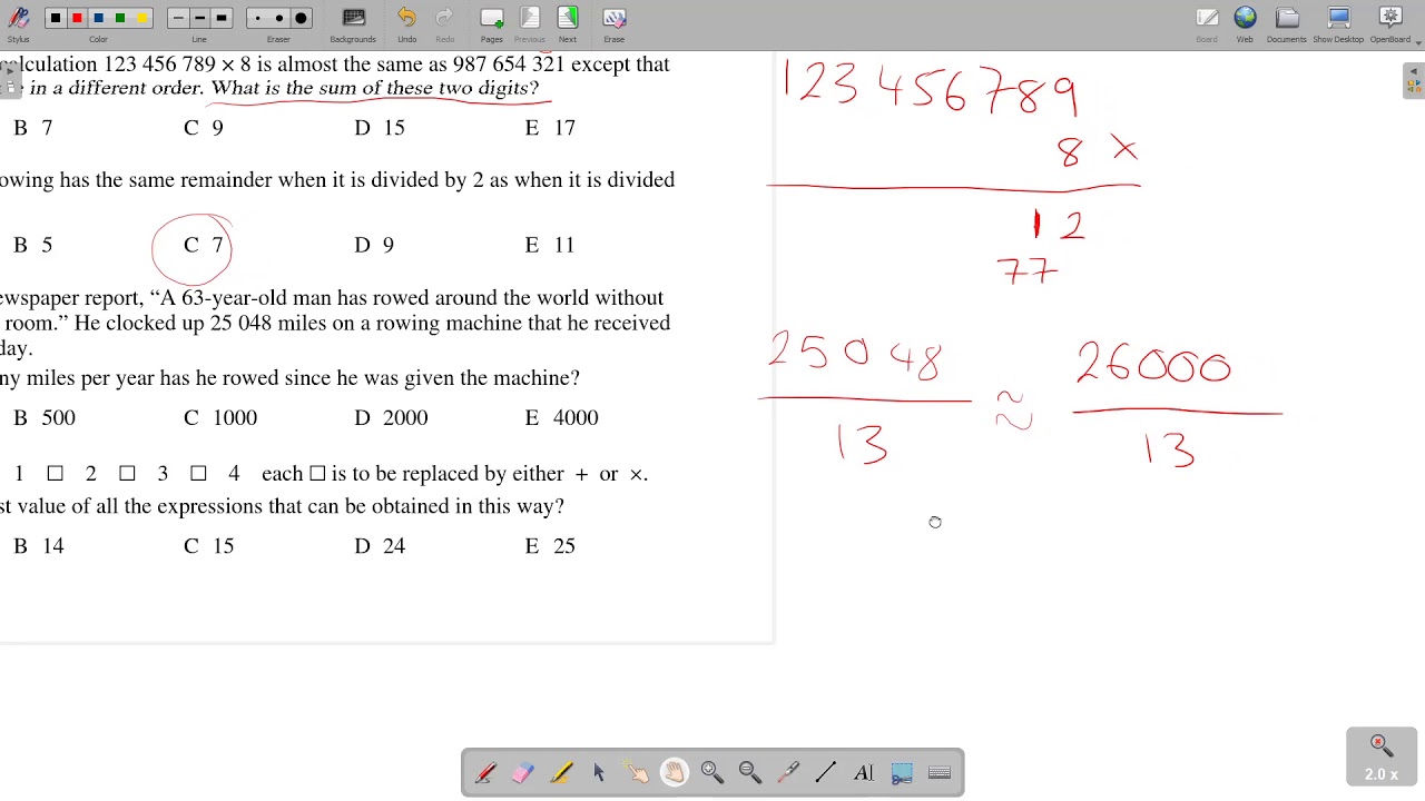 JMC 2015 Part 1 [Questions 1-15]