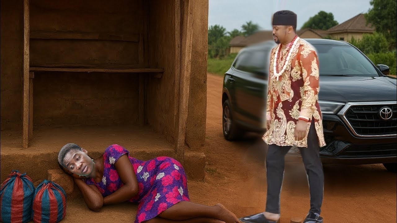 The Prince Found Her Sleeping on the Streets Then Changed Her Life - Nollywood Drama