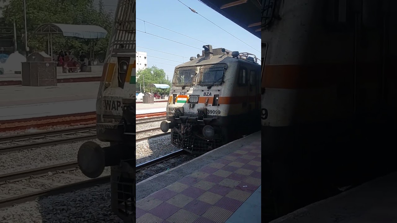 Lingampally to Tandur #irctc #railway #station #lingampalli #hyderabad #south #central #tandur #vlog