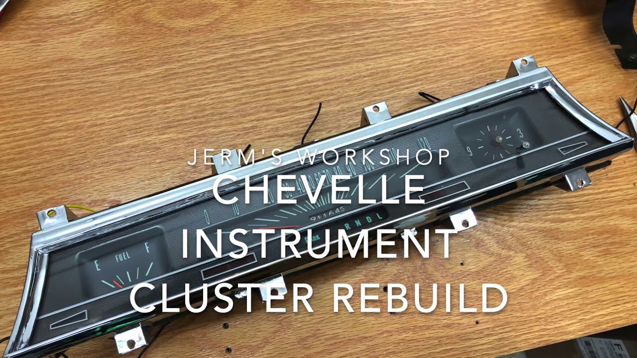 No Lights? Rebuilding the instrument cluster on our 66 Chevelle