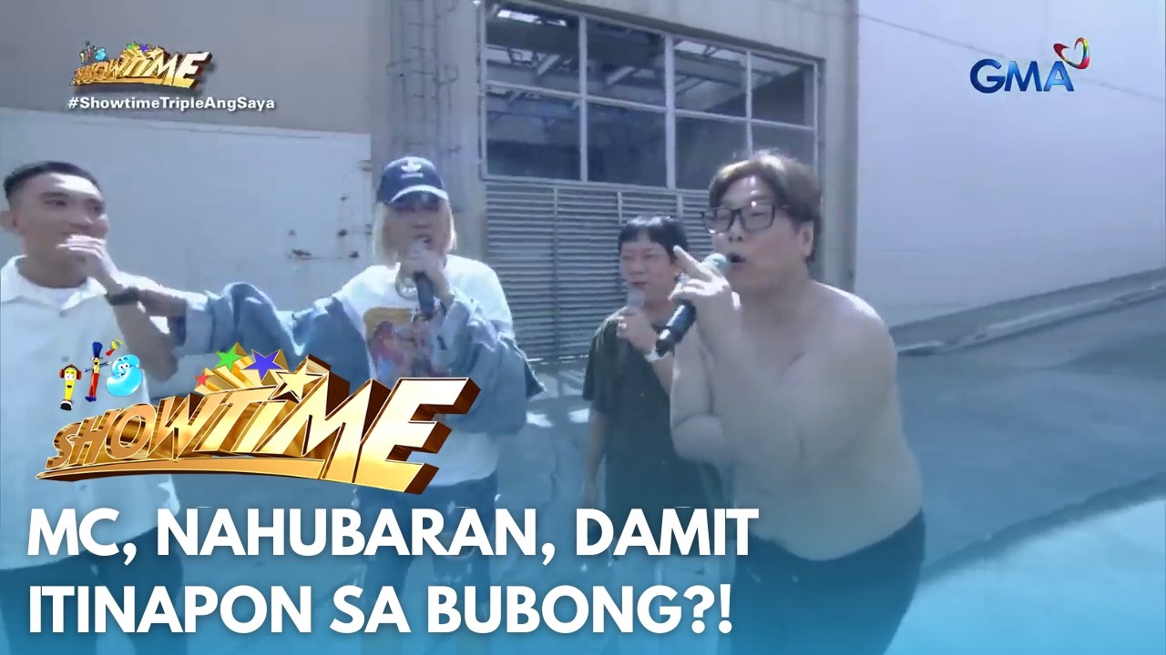 It's Showtime: MC, nahubaran, damit itinapon sa bubong?!