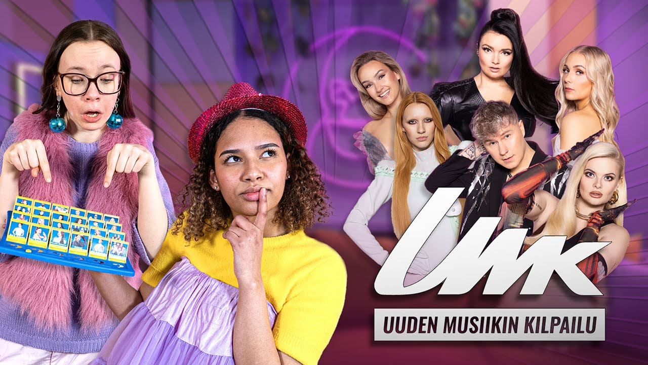 Arvaa kuka? -peli UMK-esiintyjillä