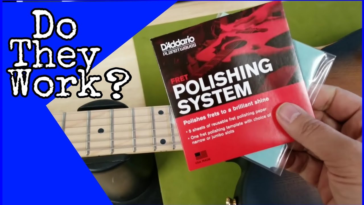 D Addario's Fret Polishing Kit.