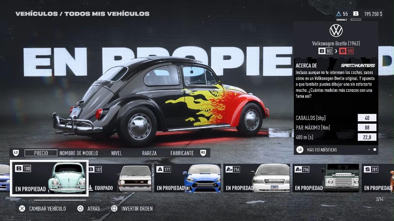 Need for Speed Unbound Todos mis vehículos 🫧