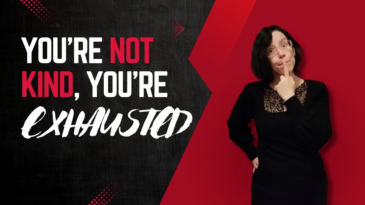 You're Not Kind, You're Exhausted: Meet The Inner Caretaker